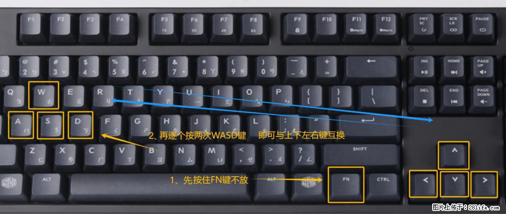 键盘，怎样把wasd键与上下左右方向键互换？ - 生活百科 - 三亚生活社区 - 三亚28生活网 sanya.28life.net